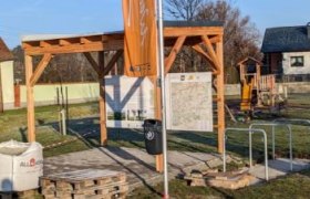 Weinviertel Rastplatz Zistersdorf/Gösting, © Leader Region Weinviertel Ost Weinviertel Rastplatz Zistersdorf/Gösting, © Leader Region Weinviertel Ost