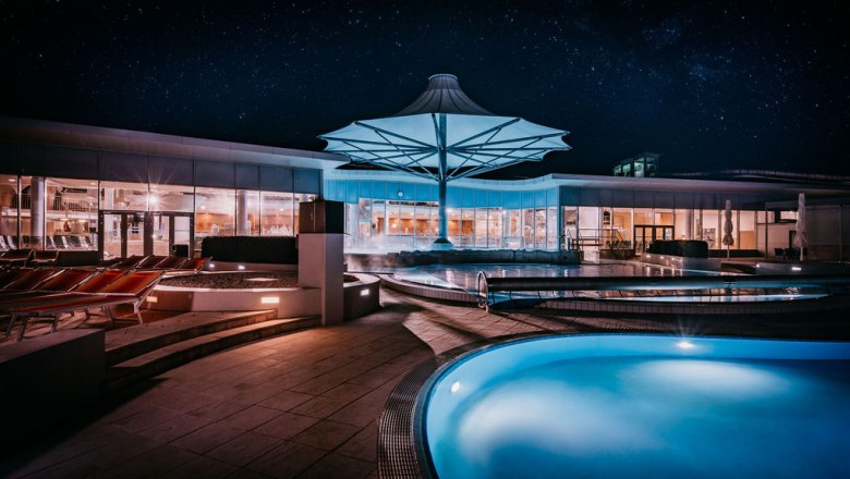 Therme Laa, Au&szlig;enbereich, &copy; Victor Liska