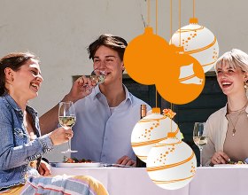 Weinviertler Kellergassenkulinarium Geschenktipp, © Weinviertel Tourismus / Michael Liebert