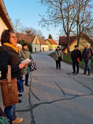 Kellergassenf&uuml;hrung mit Andrea Wiesinger, &copy; Weinbauernhof Wiesinger