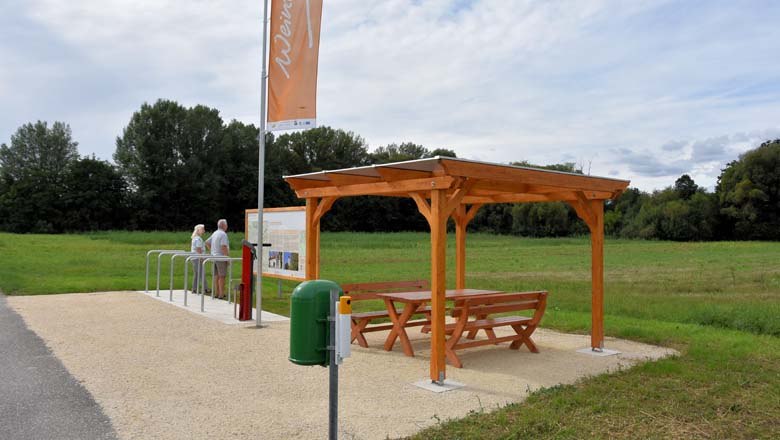 Weinviertel Rastplatz Lanzendorf, EV 9, &copy; Gemeinde Mistelbach / Mark Sch&ouml;nmann